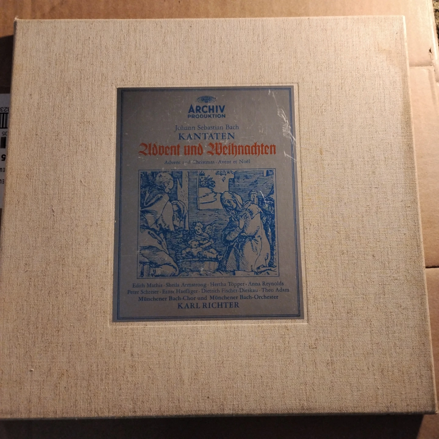 Bach - Kantatas  Box Set  Vinyl Records