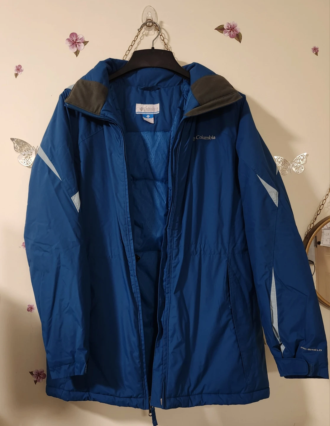 Columbia Omni-Shield Jacket Blue Size Medium - photo 4