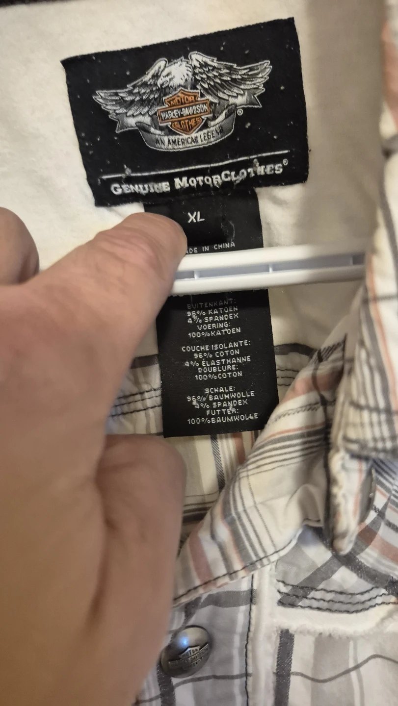 Harley-Davidson Plaid Shirt - photo 2