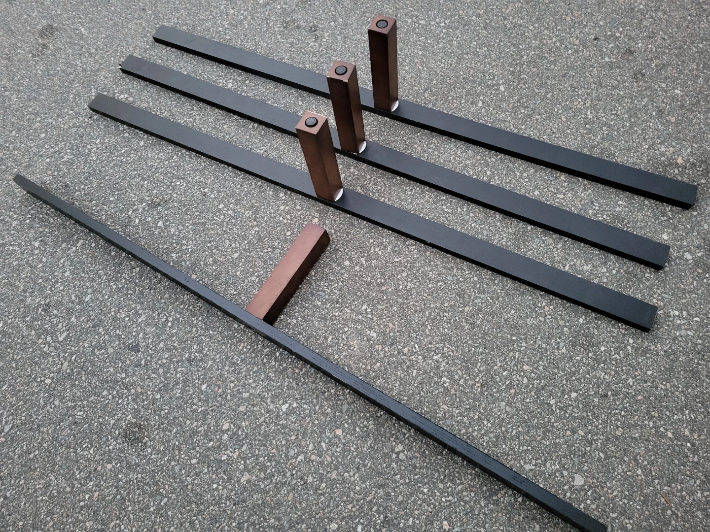 Full / Double Size Wooden Bed Frame Support Slats. - photo 2