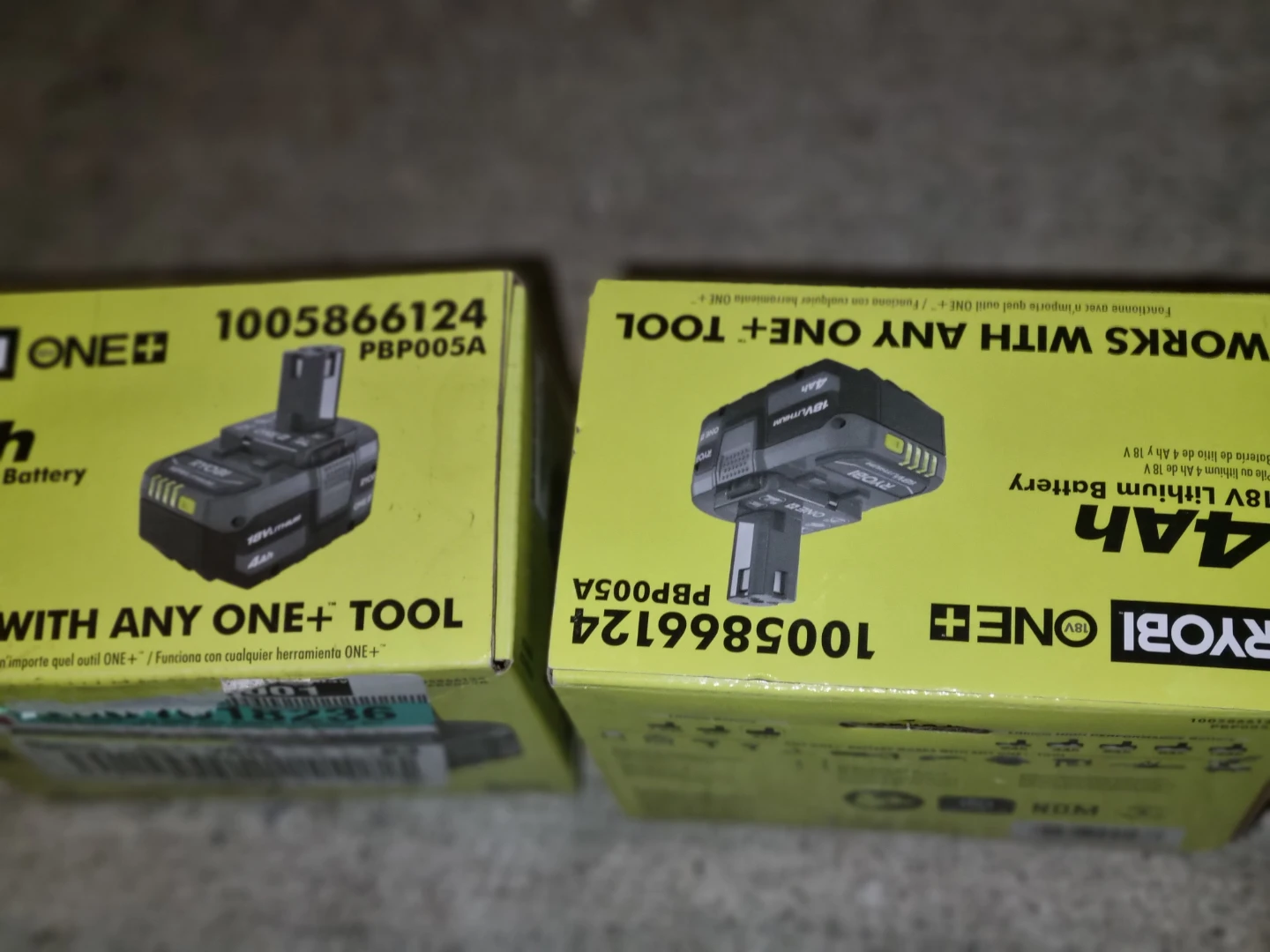 Ryobi ONE+ 18V 4.0Ah Lithium Battery