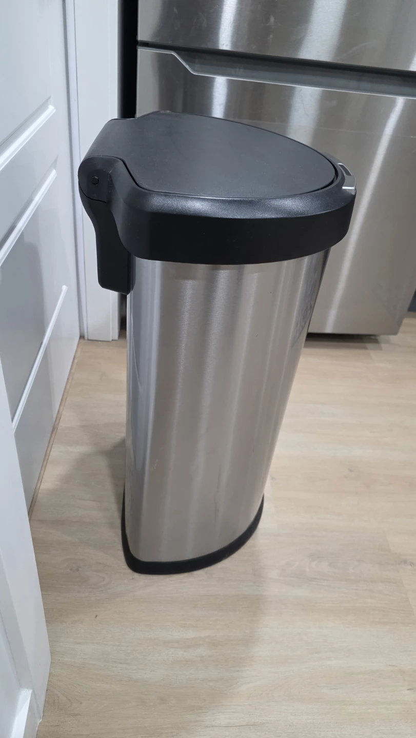 Stainless Steel Simplehuman Kitchen Waste Bin - photo 4