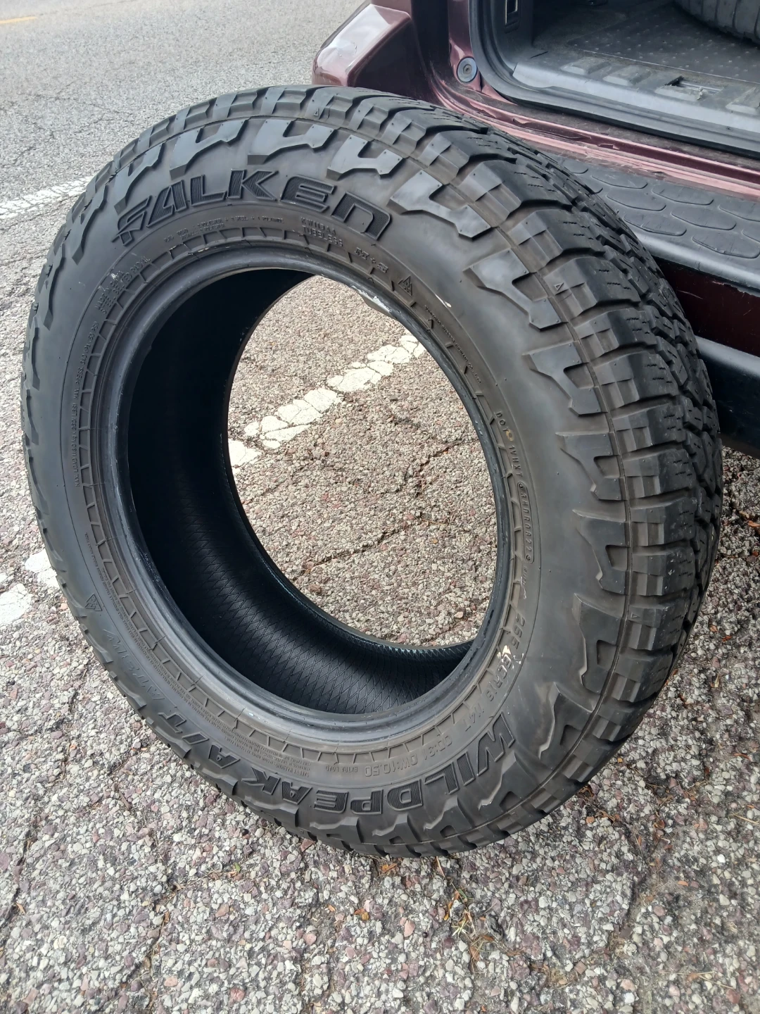 4 Falken Wildpeak Tires 265/60 R18