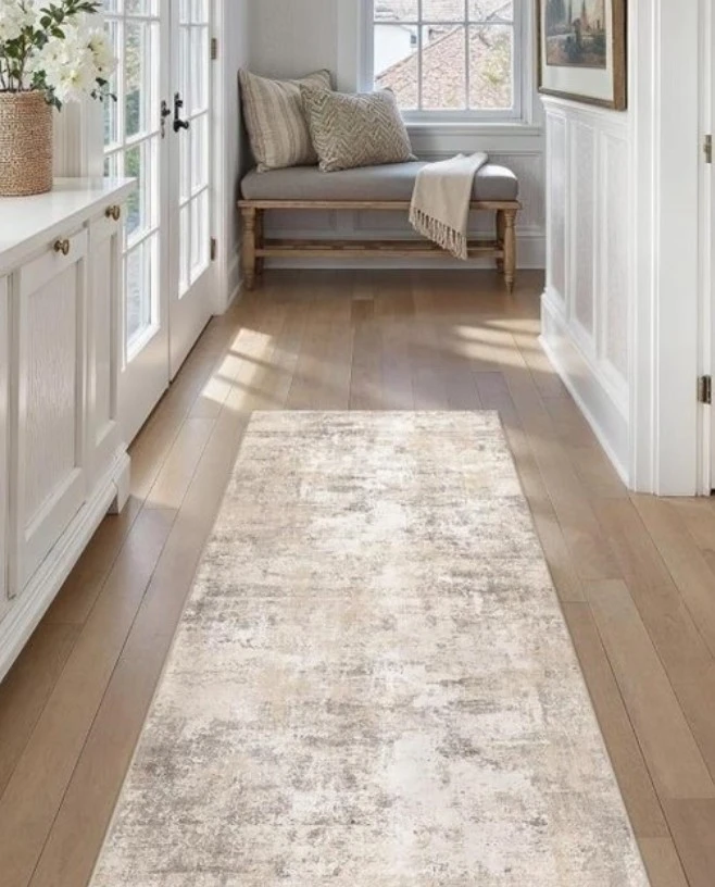 Distressed Pattern Runner Rug 2×7 - photo 2