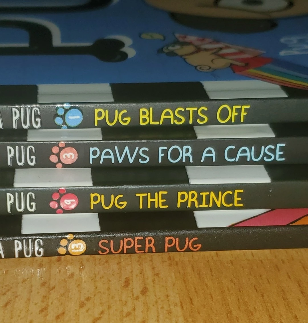 ($3 each) Diary of a Pug Books - photo 2