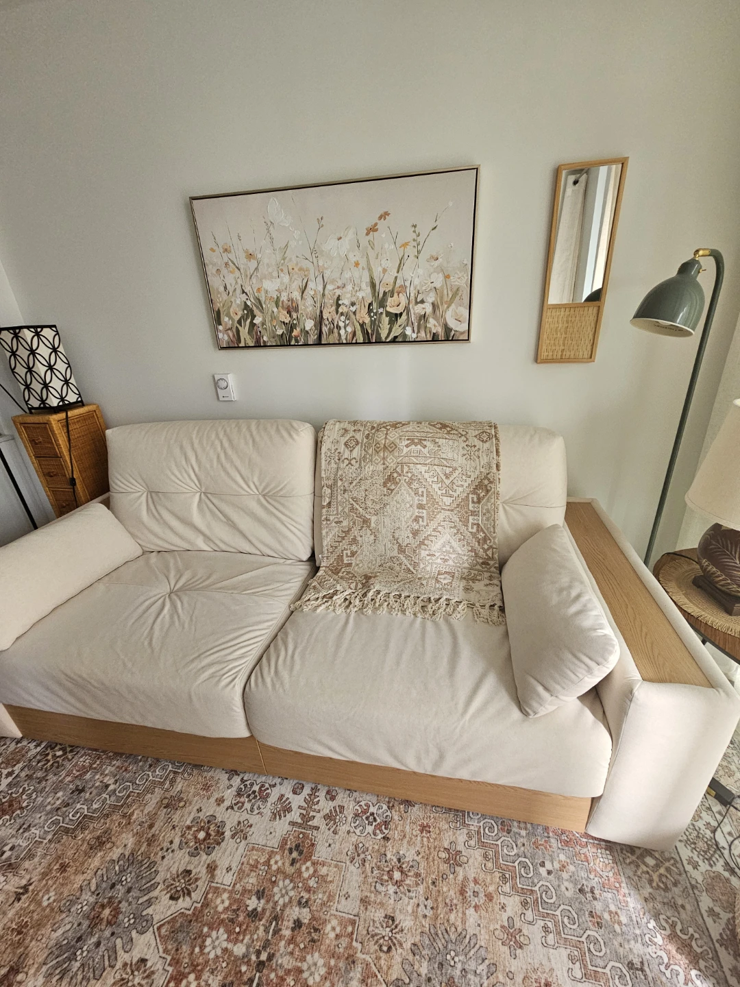 NEW Three Seater Sofa - Beige - photo 3