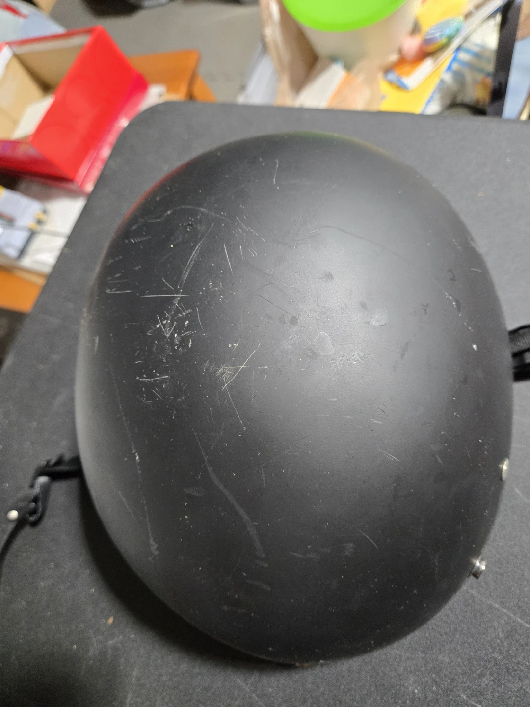 Daytona Helmet Black Half Helmet