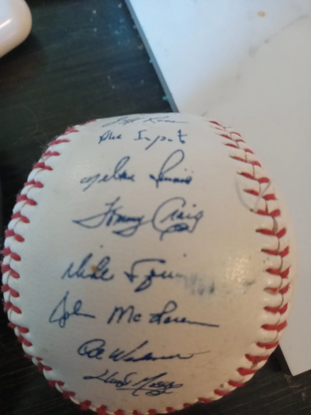 Toronto Blue Jays Signed Baseball - photo 3