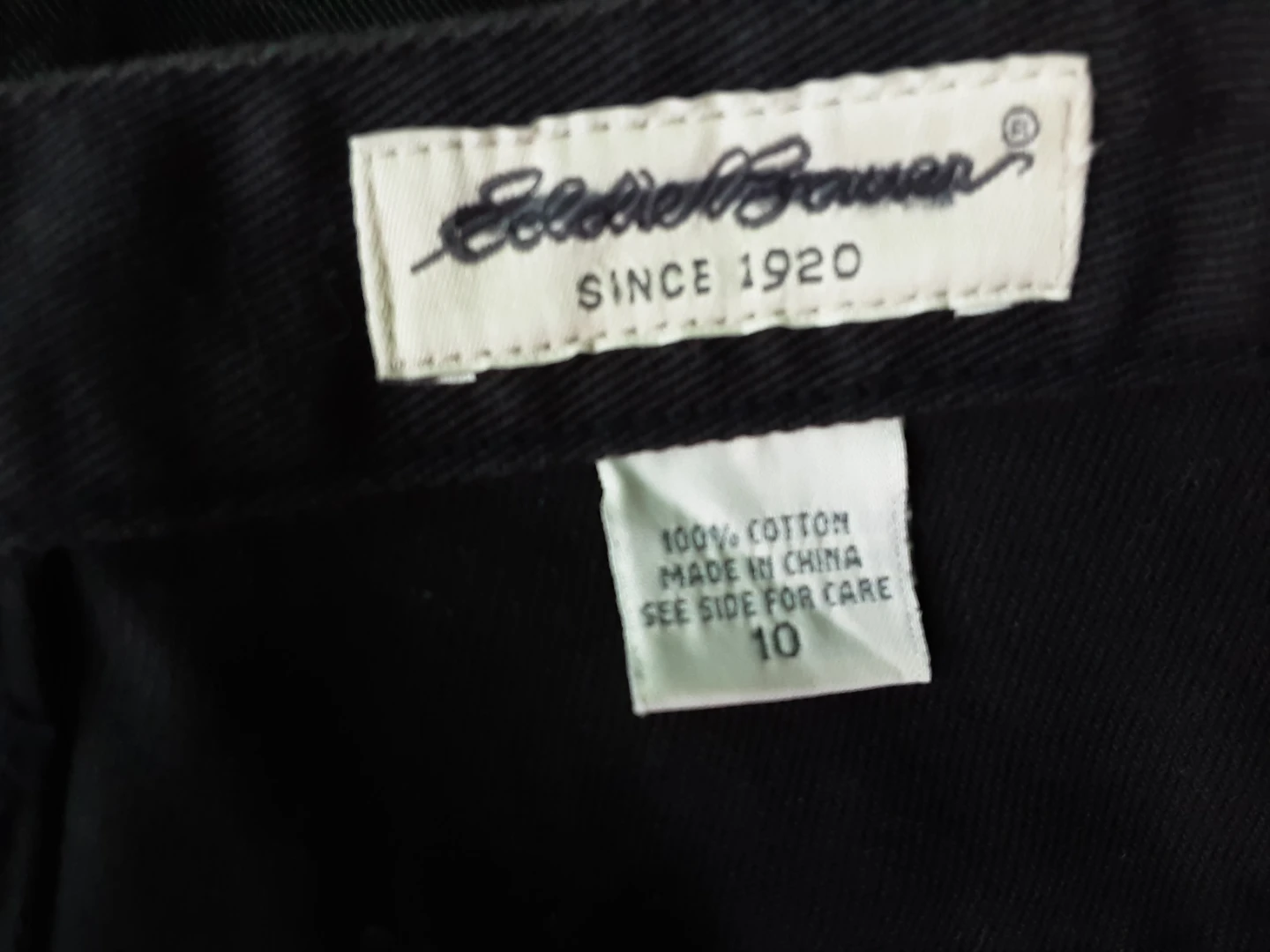 Eddie Bauer Black Cotton Skirt - photo 3
