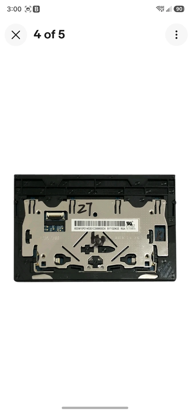 Lenovo Extreme X1 Laptop Touchpad Replacement Module - photo 2