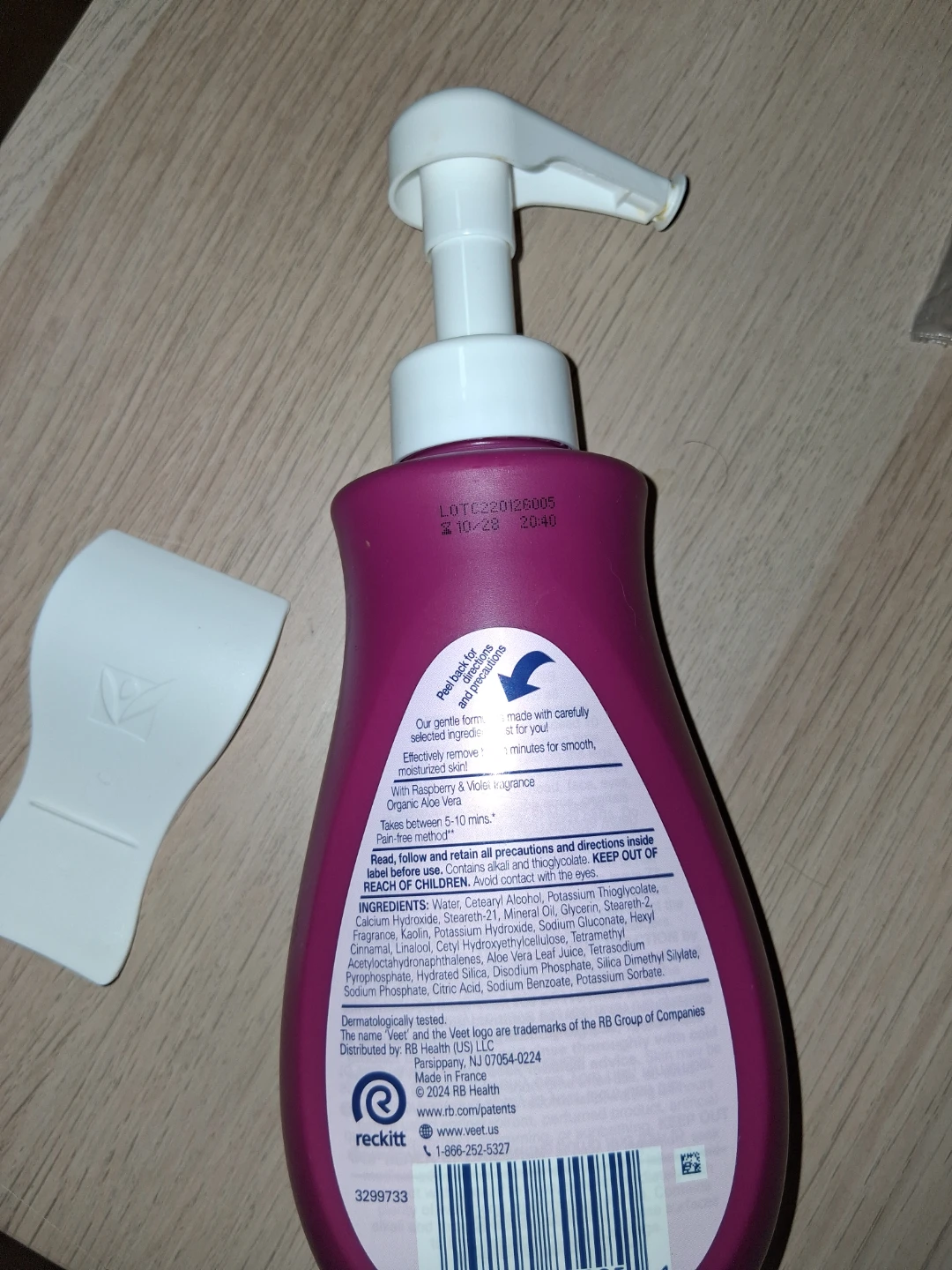 Veet Sensitive Hair Remover Gel Cream 13.5 fl oz