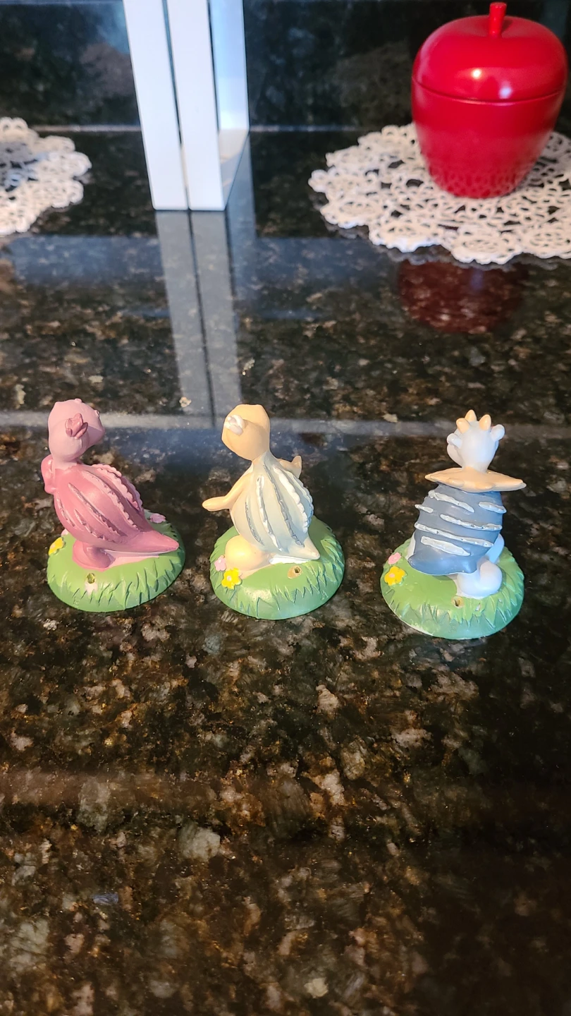 Set of 3 Miniature Dinosaur Figurines - photo 2
