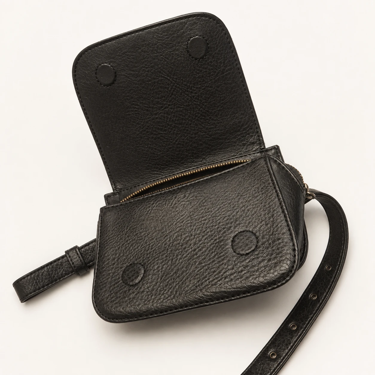 Matt & Nat Mini Black Vegan Crossbody Bag - photo 2