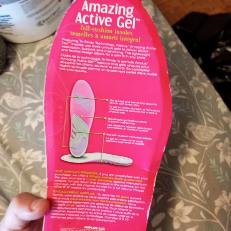 Airplus Amazing Active Gel Insoles Women 5-11 - photo 5