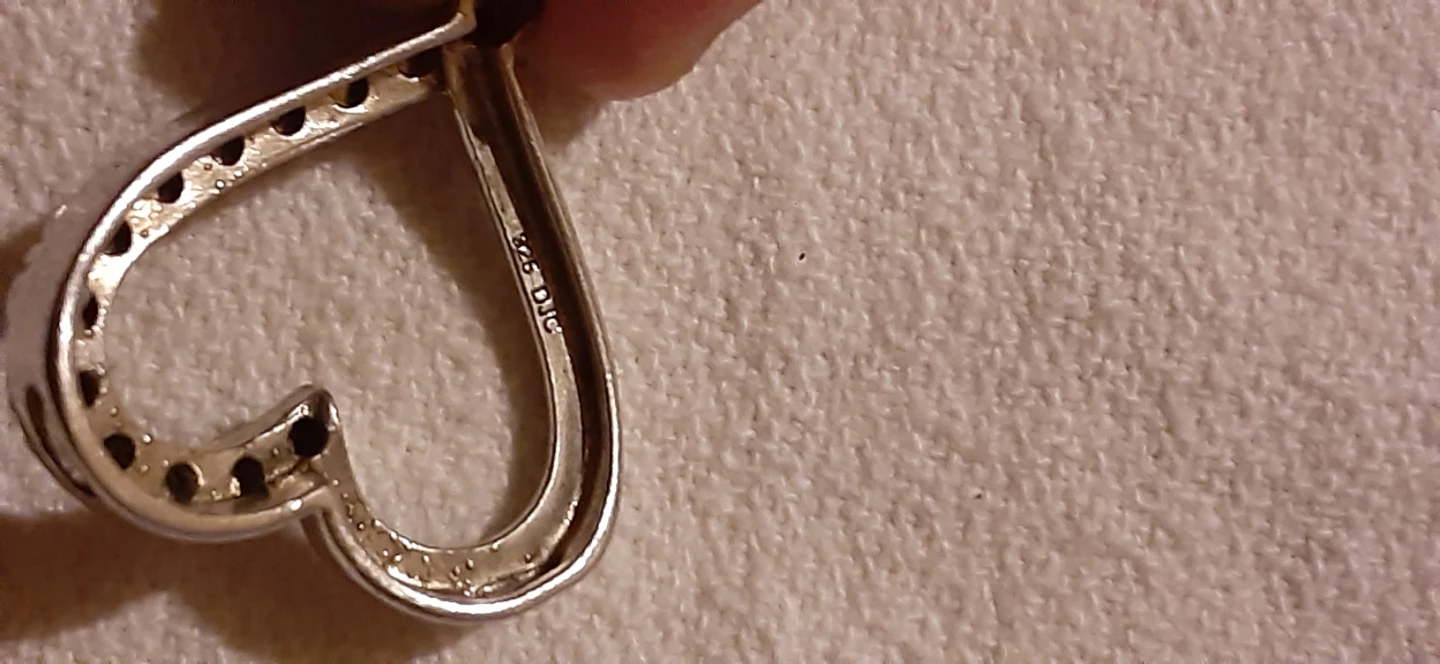 Sterling Silver Heart Pendant - photo 2