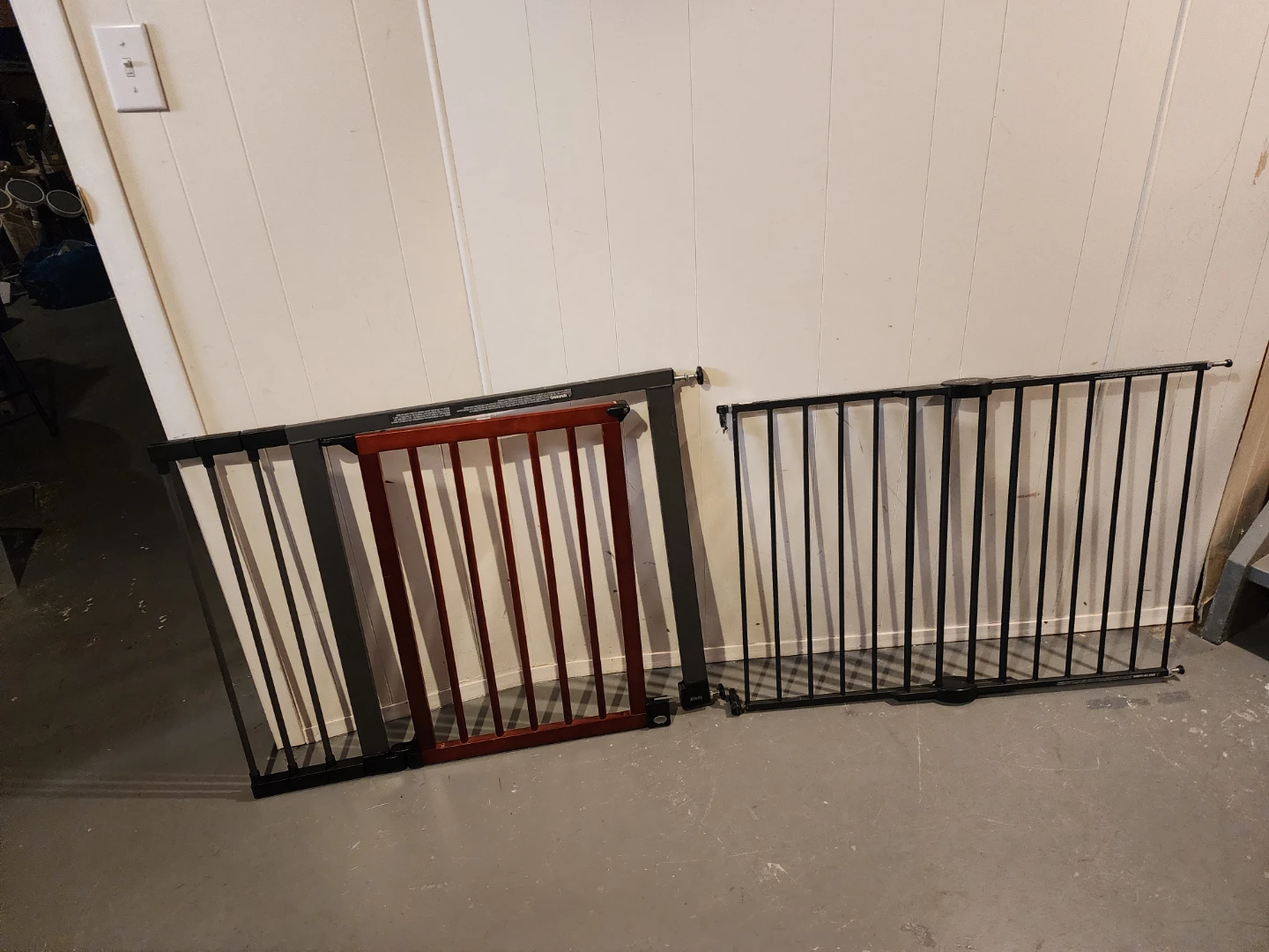 Lot of 6 Safety / Baby Gates – Summer Infant Metal & Wood. - photo 4