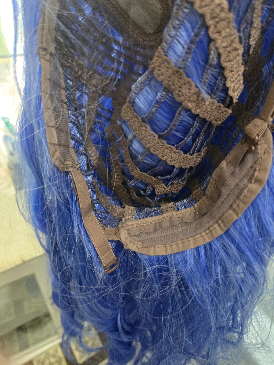 Periwinkle blue wig - photo 3