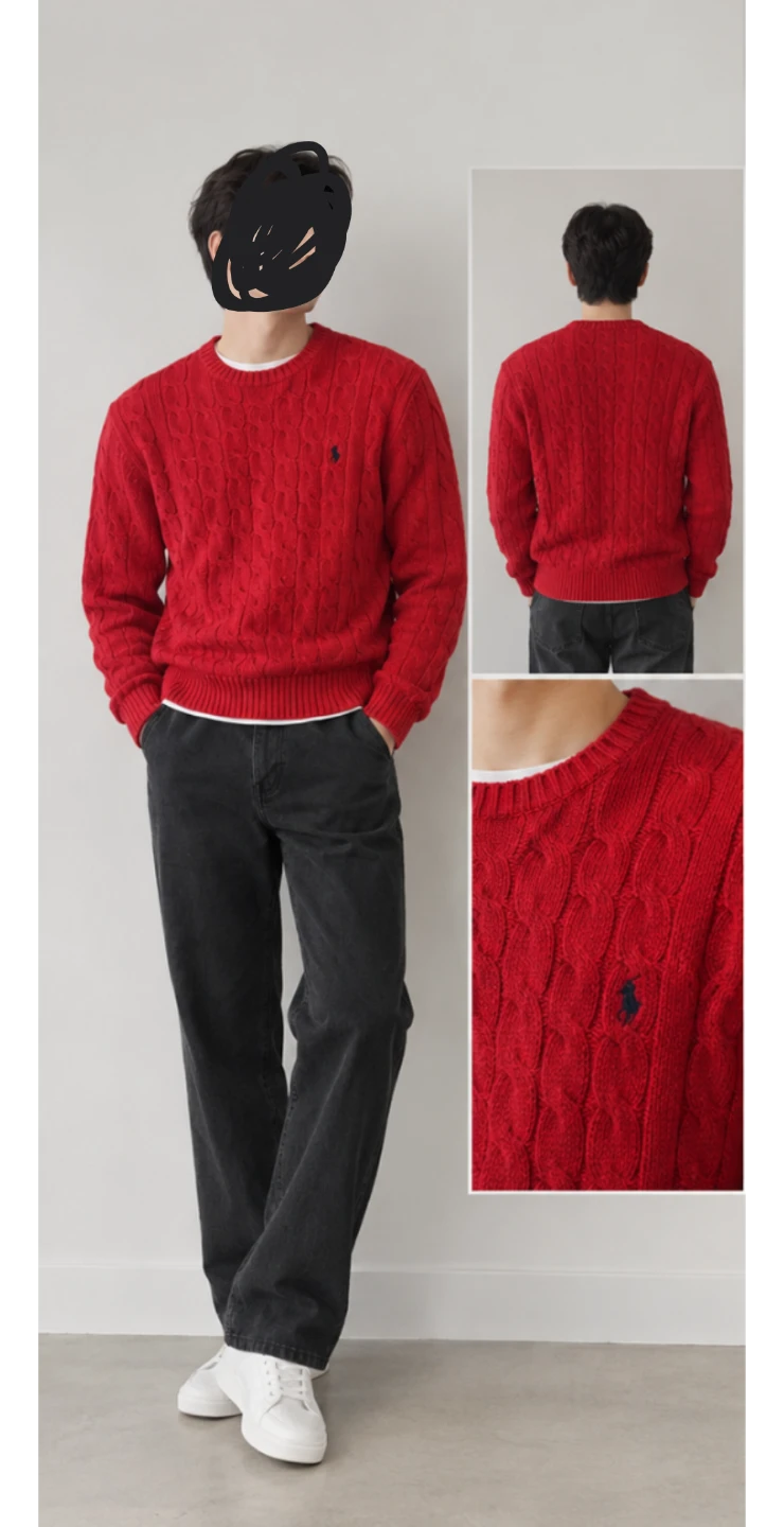 Polo Ralph Lauren Knit Sweater Red