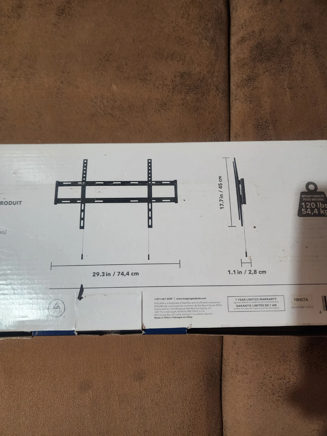Insignia TV Wall Mount 47-90 " - photo 2