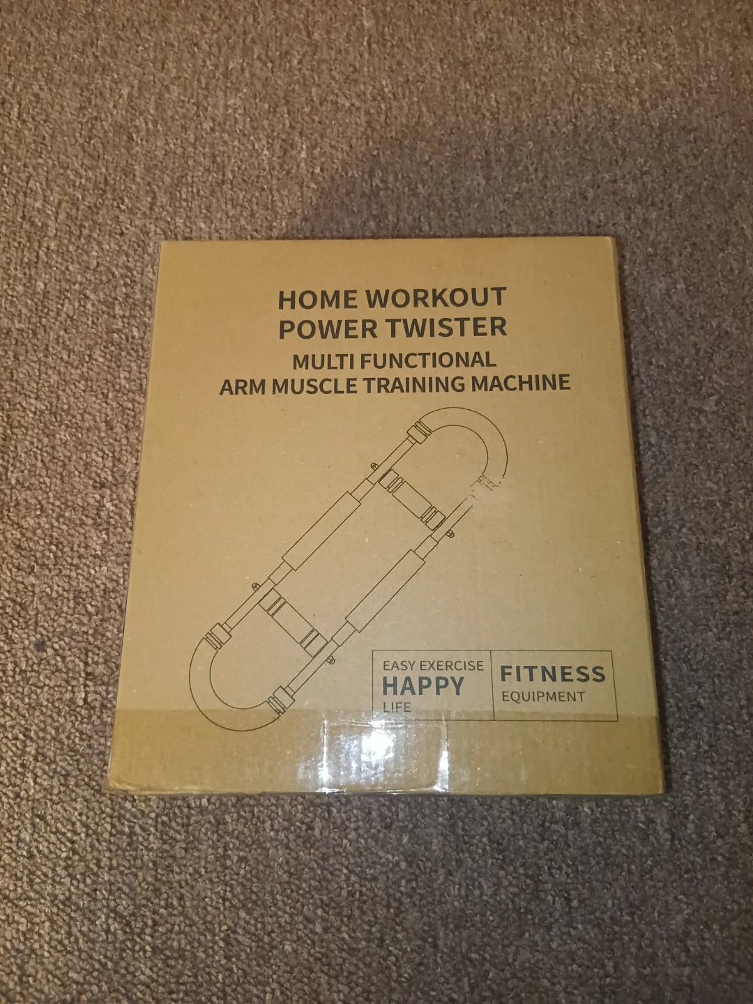 Home Workout Power Twister Arm Muscle Training Machine