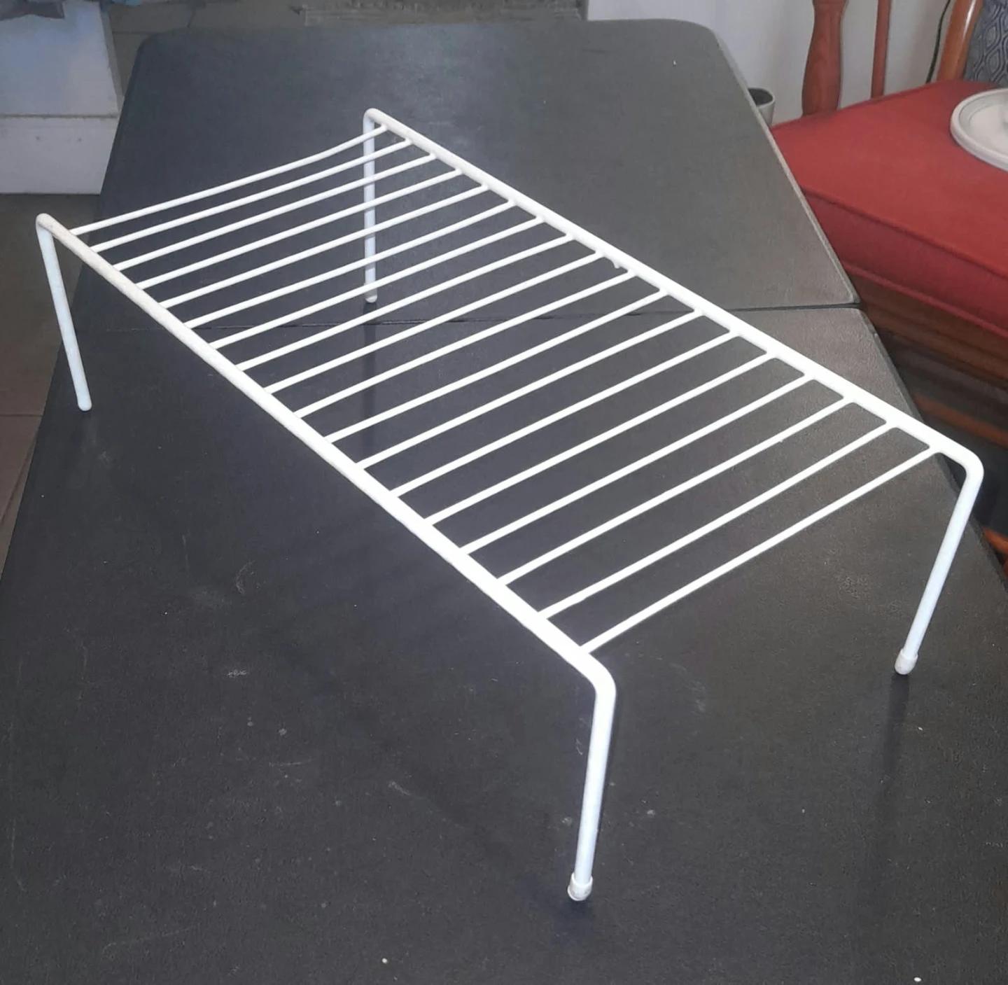 11 piece  - Value $85+  Wire Kitchen Cabinet Shelf Organizers 🏈 - photo 2