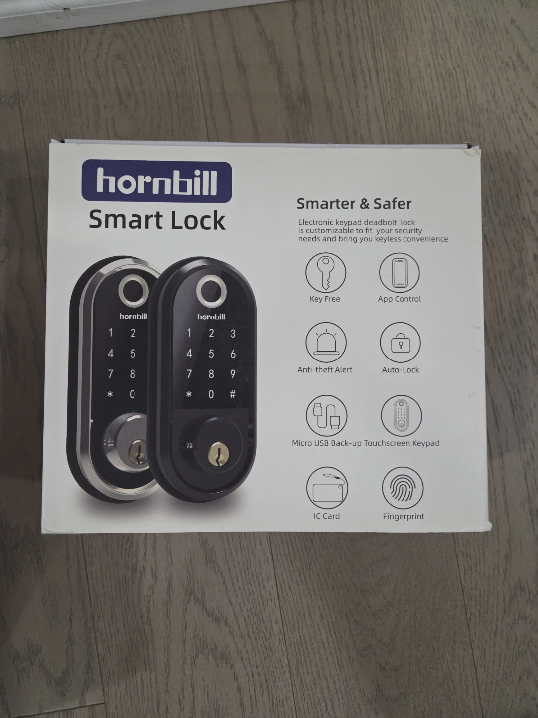 Hornbill Smart Lock - Black