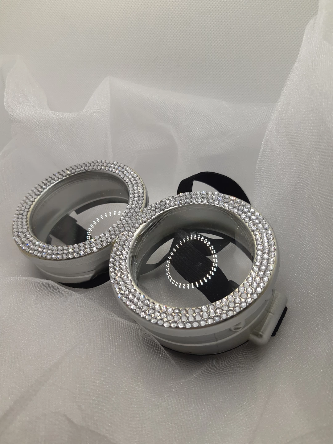 Adult Rhinestone Minion Goggles Halloween Accessory - photo 5