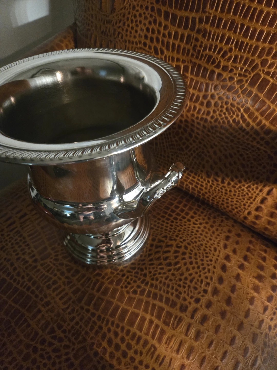 Silver Plated Champagne Bucket and Pitcher - photo 4