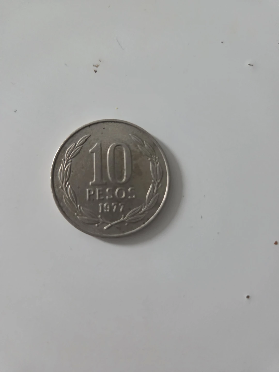 1977 Chilean 10 Pesos Coin - photo 4