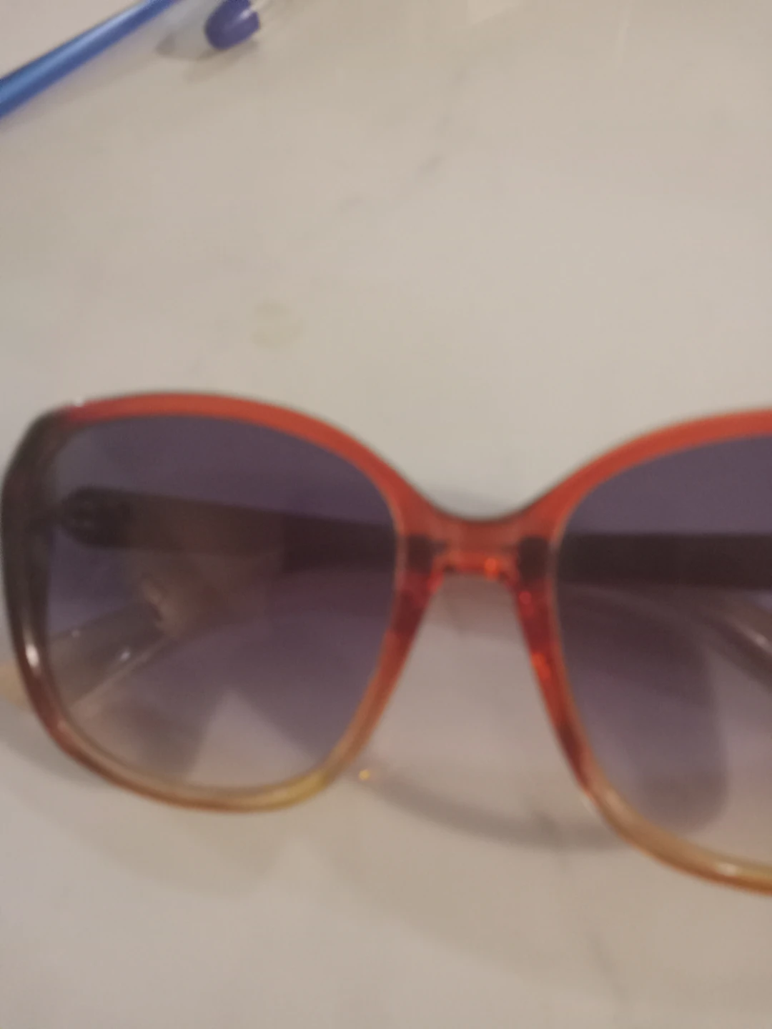 Red and Yellow Gradient Sunglasses - photo 5