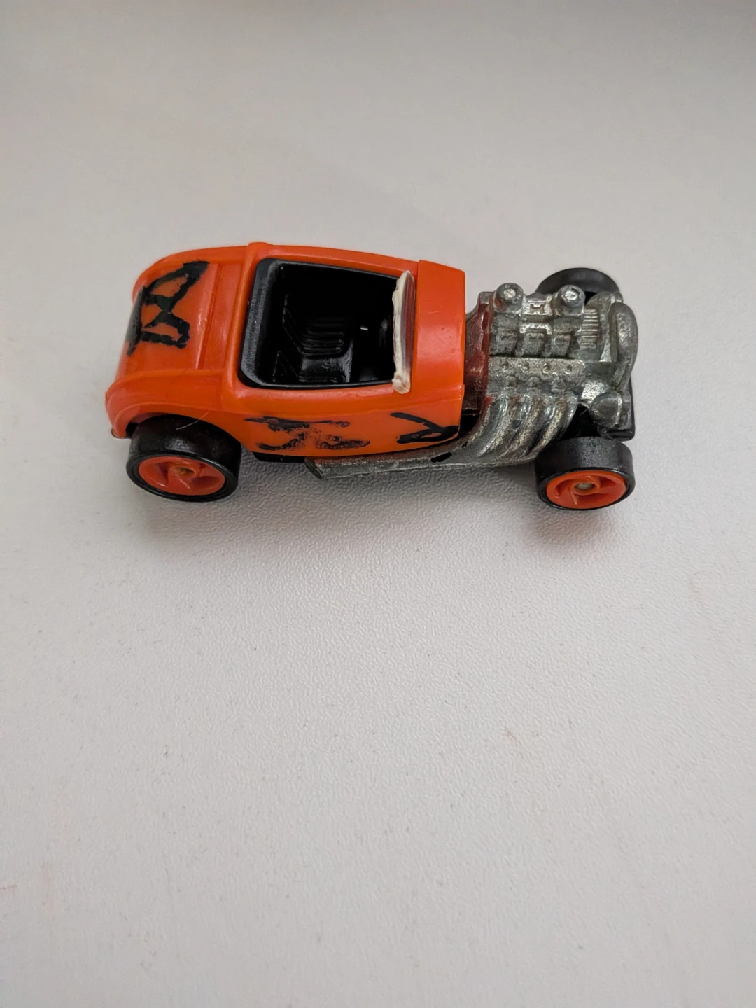 Hot Wheels Orange Custom Toy Car
