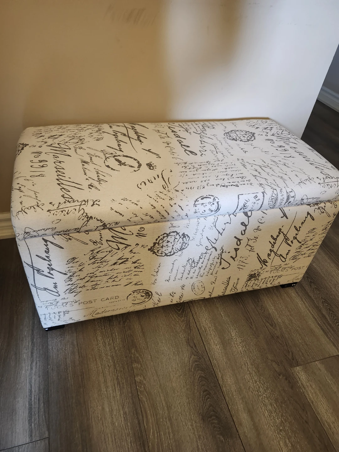 Decorative Storage Ottoman - photo 2