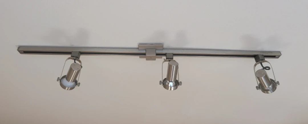 4 ft Lifeline Track Lighting Kit ( 3 lights ) -  Satin Nickel - photo 4