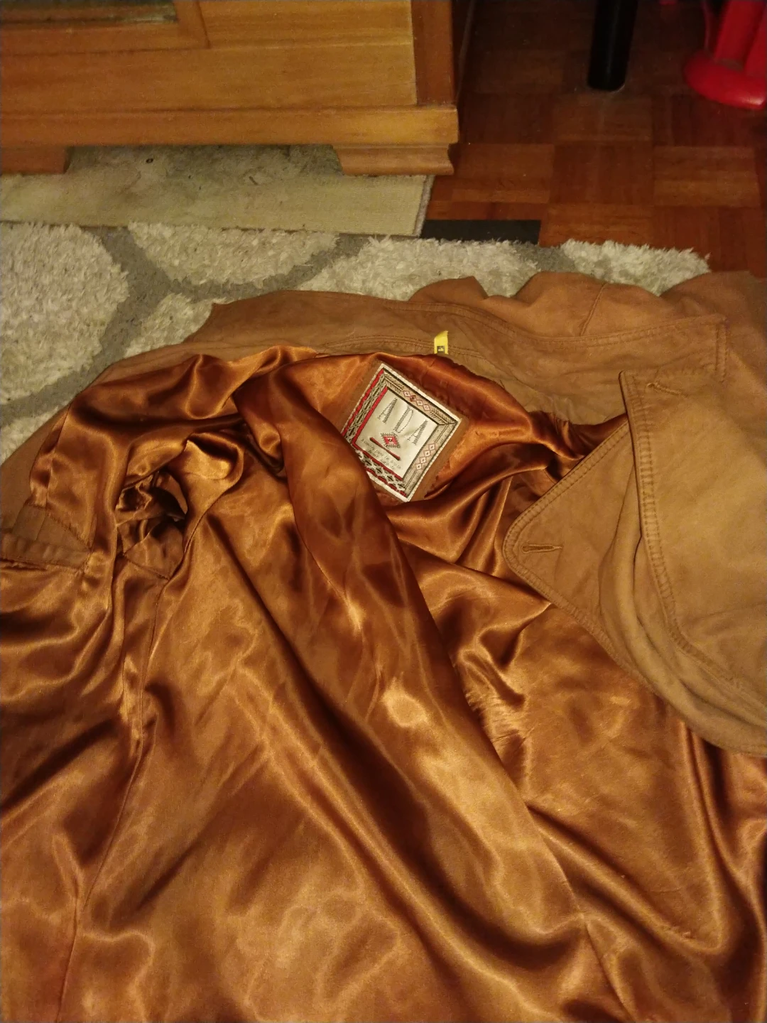 ALA Tan Suede Jacket - photo 2