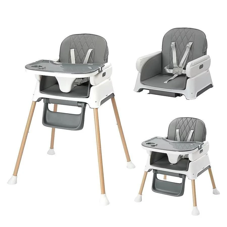 Convertible Baby High Chair and Booster Seat