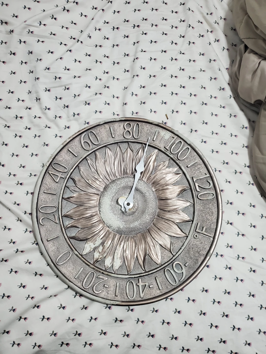 Sunflower Outdoor Thermometer