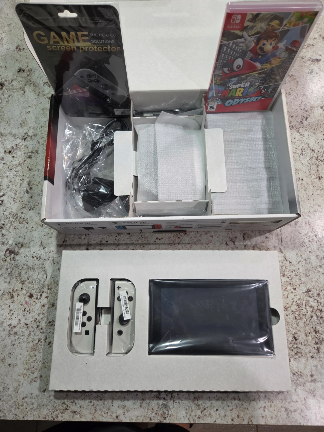Nintendo Switch Console with Super Mario Odyssey - photo 3