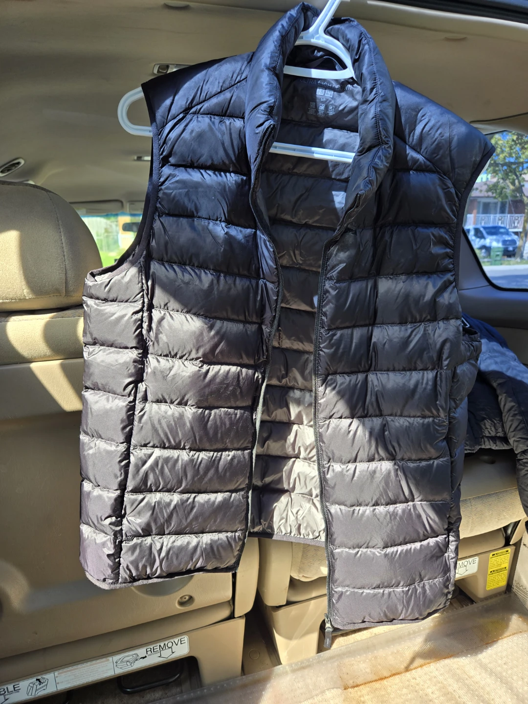 Uniqlo Ultra light Down packable vest Men's small