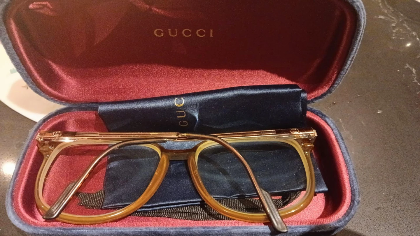 Vintage GUCCI Large Eyeglass Frames - photo 3