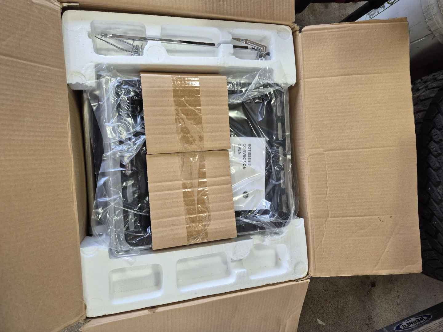 GE Air Convection Toaster Oven with Rotisserie - photo 2