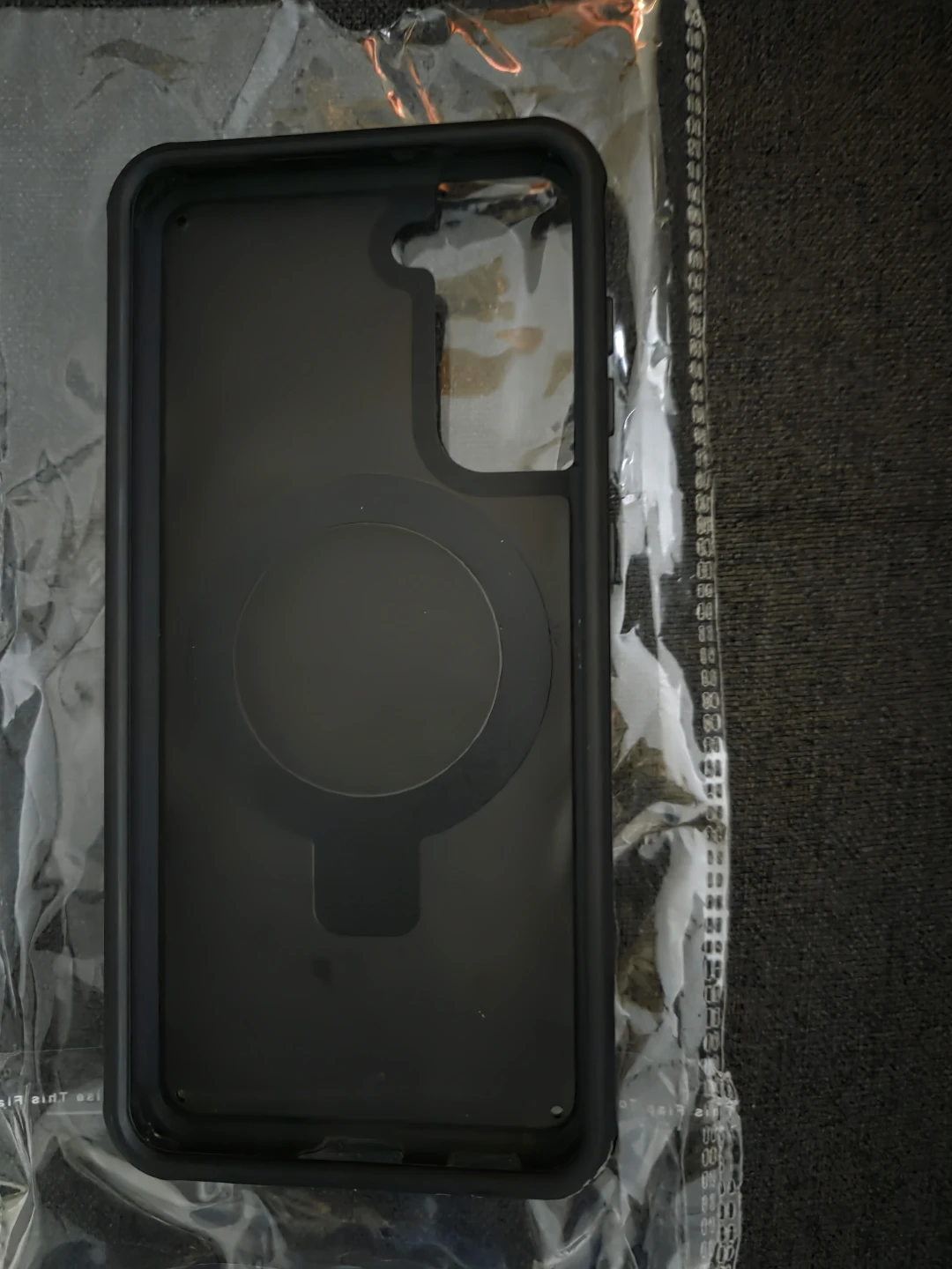 Samsung S 21Black Phone Case with Magnetic Kickstand - photo 2