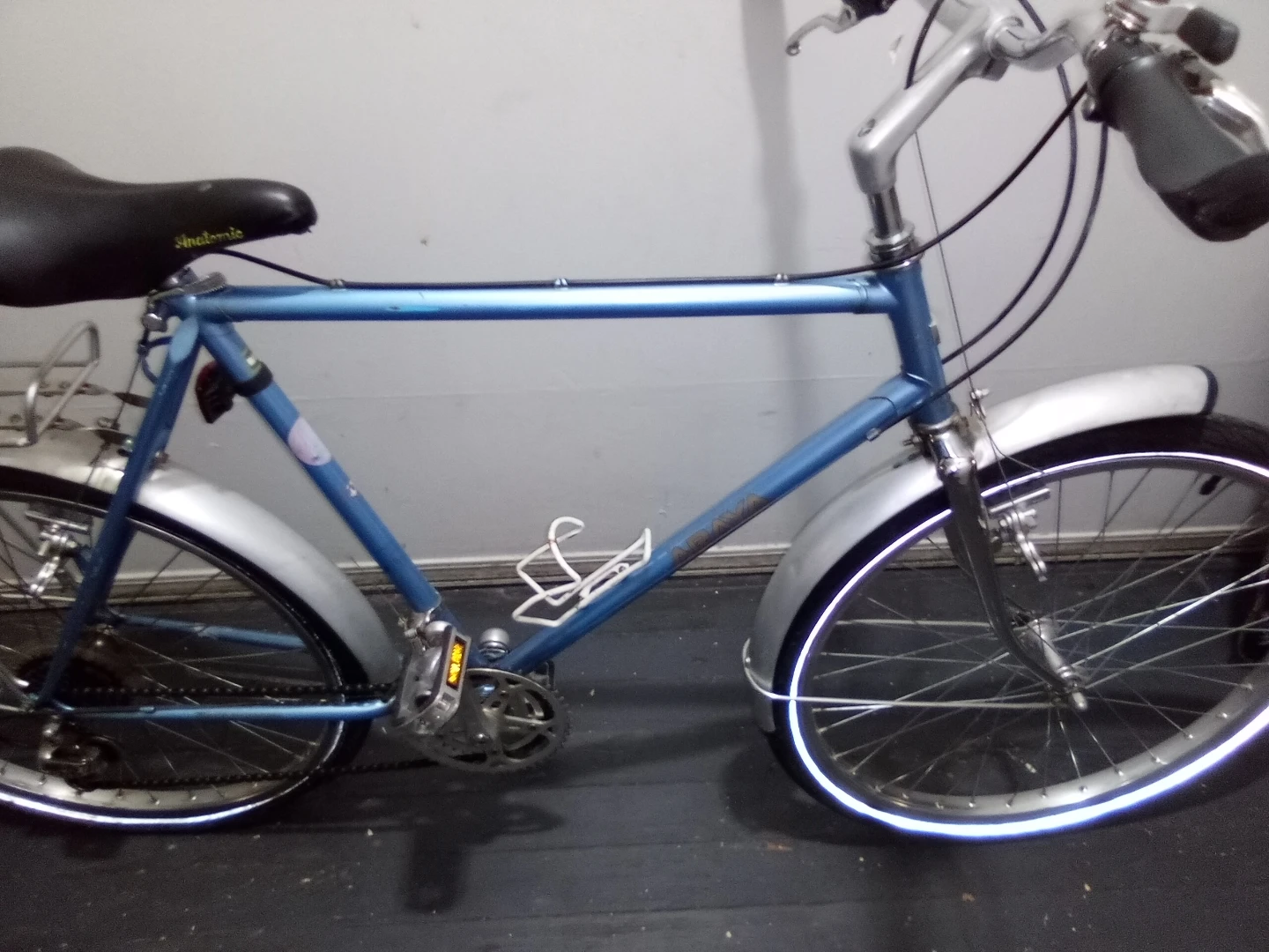 ArayaBlue hybrid commuter bicycle