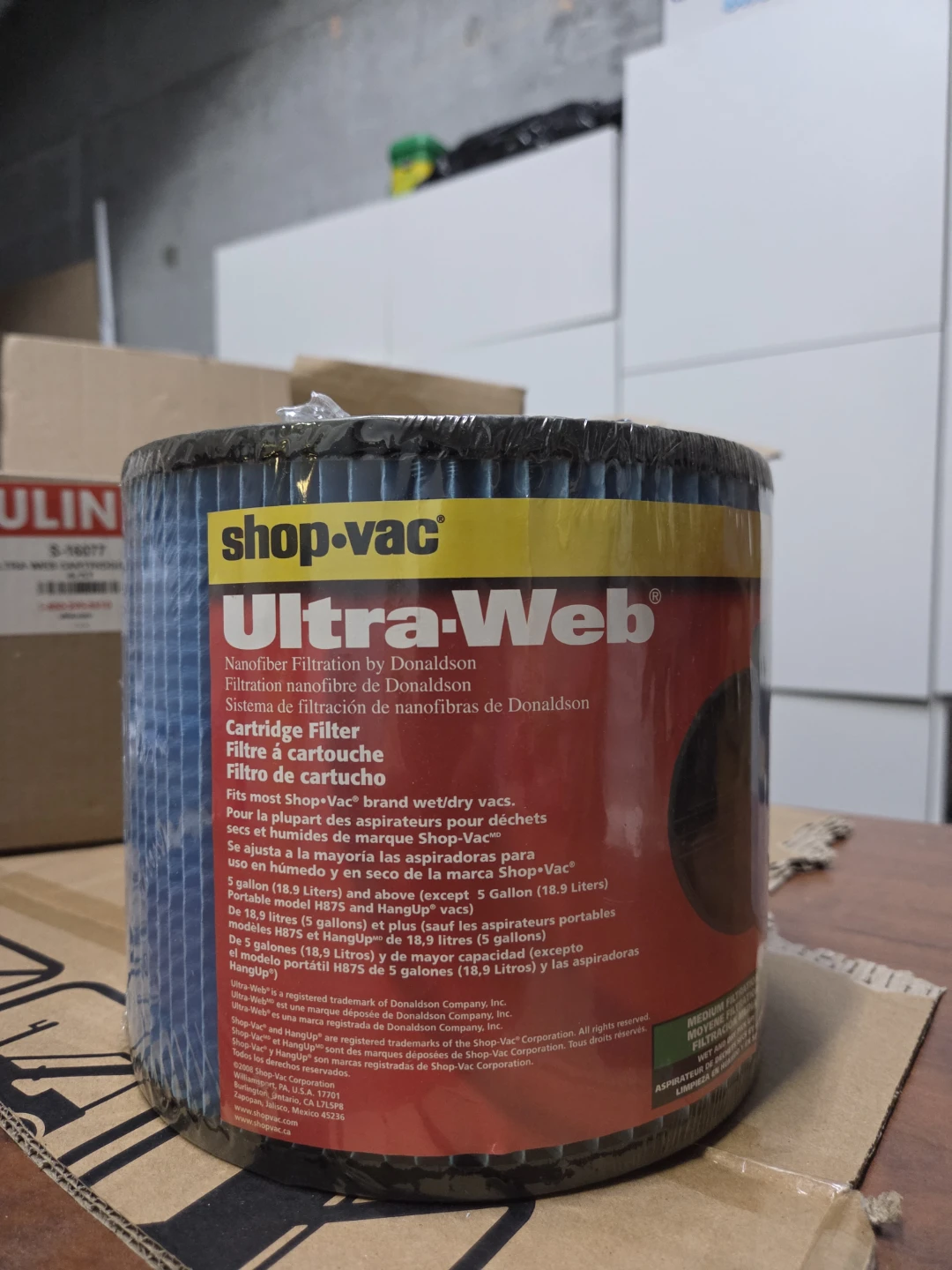 Shop-Vac Ultra-Web Cartridge Filter