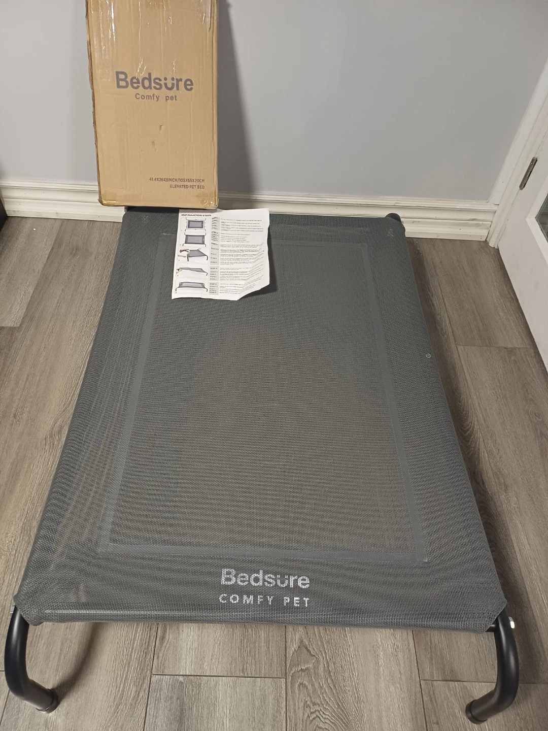 Bedsure Elevated Pet Bed- Medium - photo 4