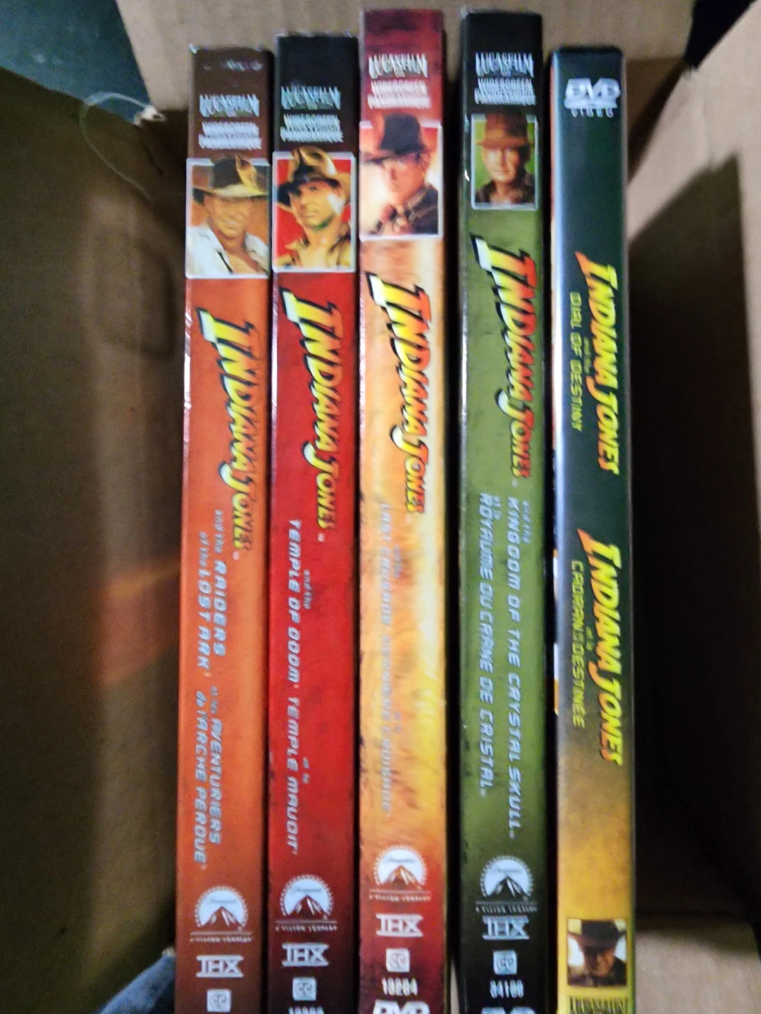 Indiana Jones 5-Movie DVD Collection