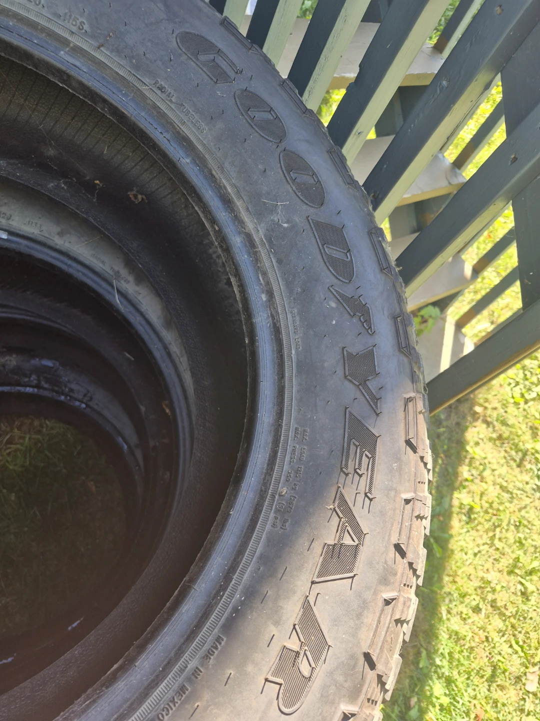 Goodyear Wrangler Tire 275/60R20 four tires - photo 5