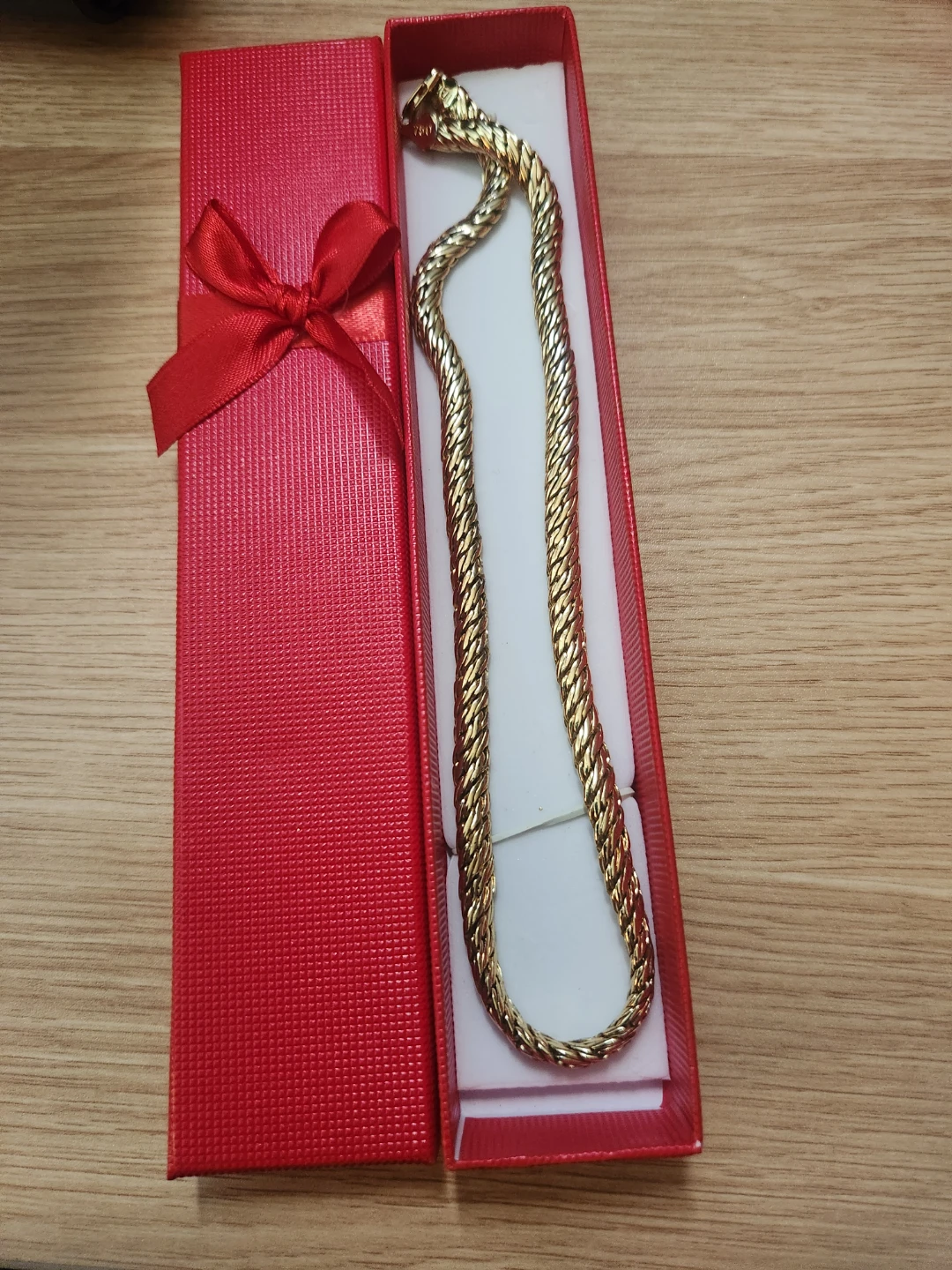 18K Plated Gold Chain Necklace