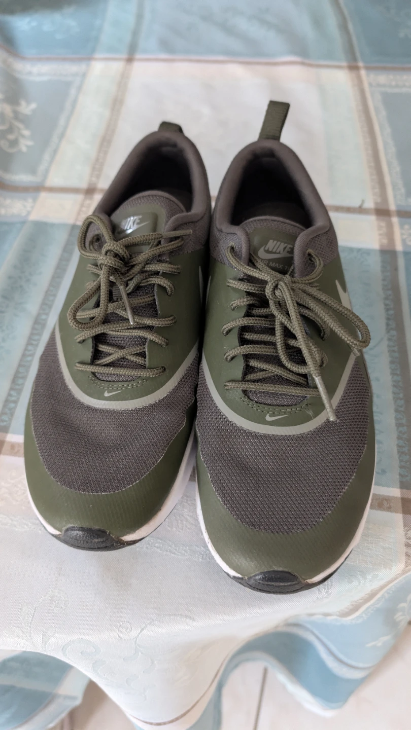 Nike Air Max Thea Olive Green Sneakers