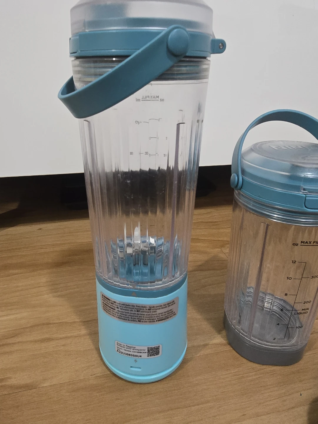Ninja Blender with Leak-Proof Lid, Blue - photo 4
