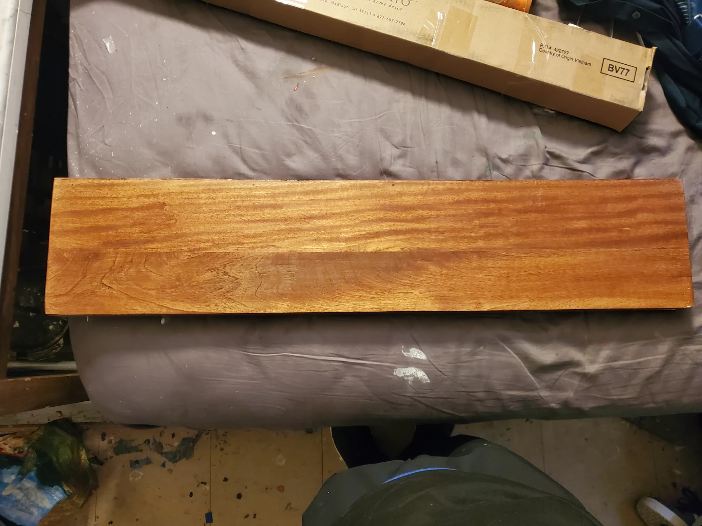 Wooden Floating Wall Shelf🏈 - photo 2